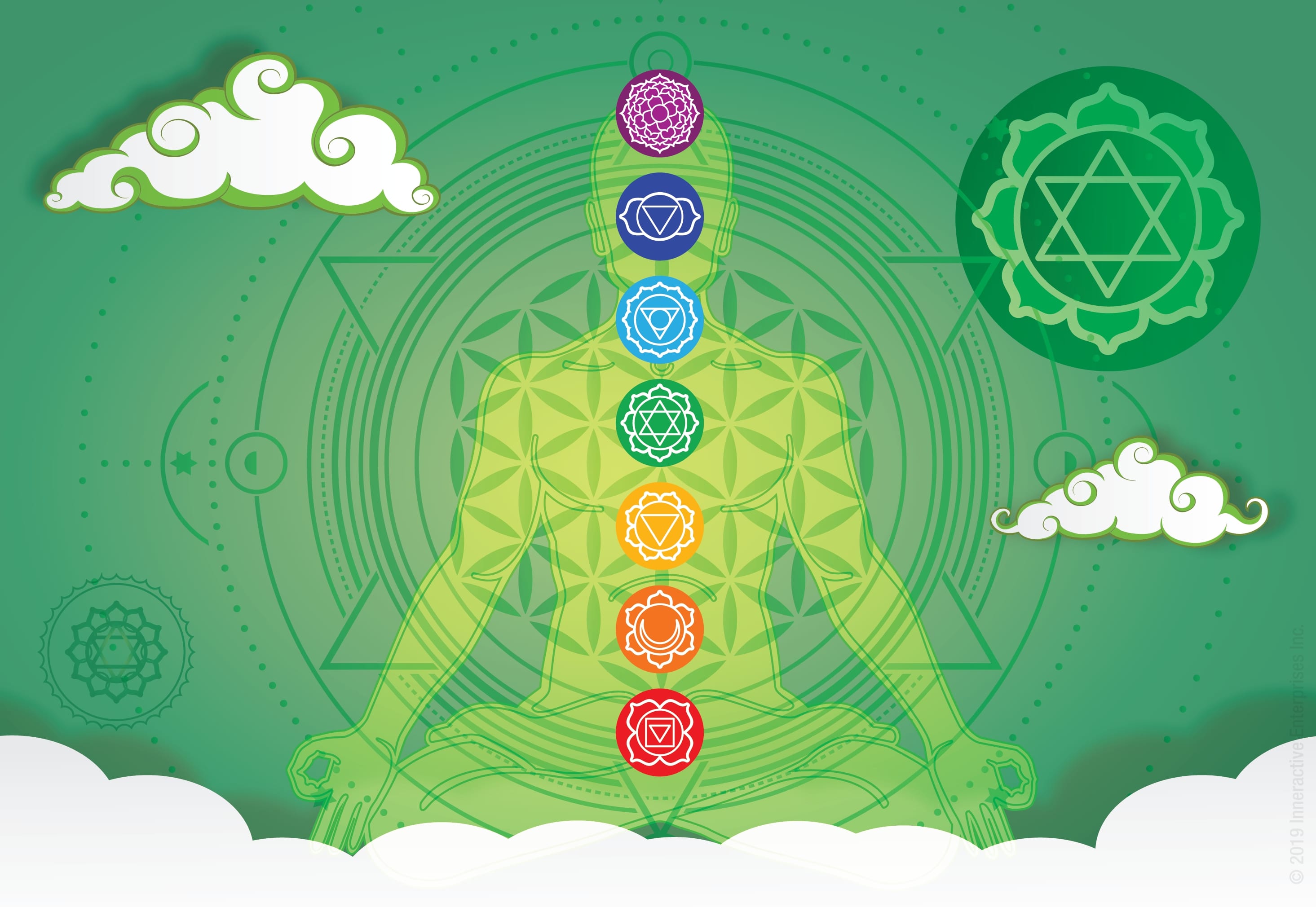 Chakra Heart Symbol Illustration-01